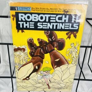 Robotech II The Sentinels 1‎ Lot (Eternity Comics 1988)